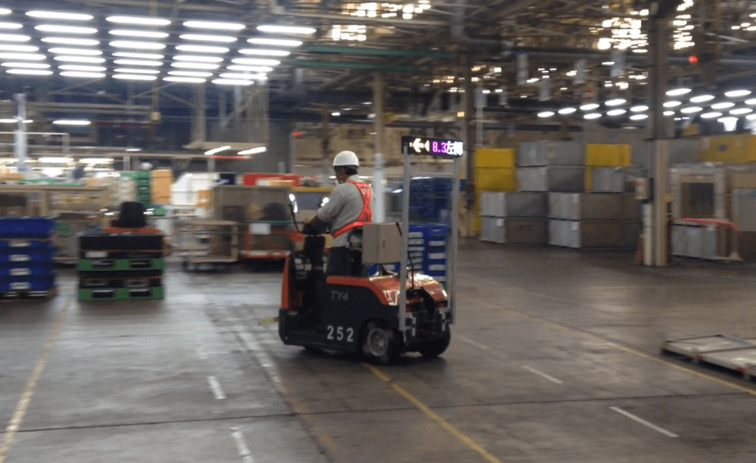 汽車組裝線車速即時可視化